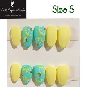 Lemon Life Press On Nails-Size S